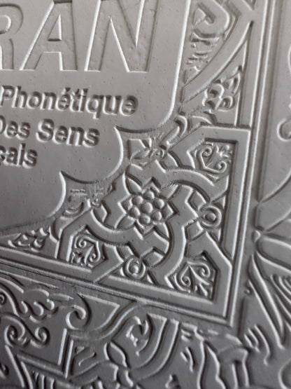 Coran Blanc Premium. 114 onglets.