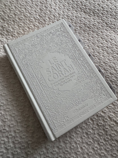 Coran Blanc Premium. 114 onglets.