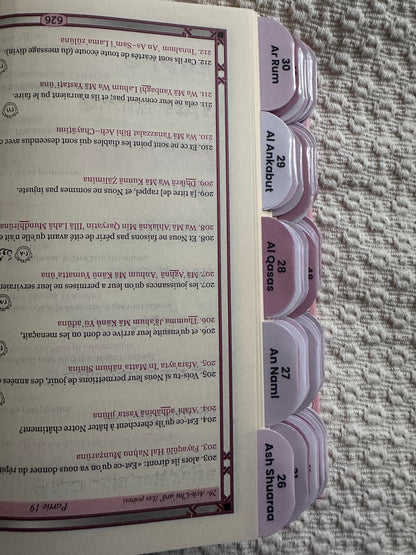 114 Onglets Sourates • Premium plastifiés