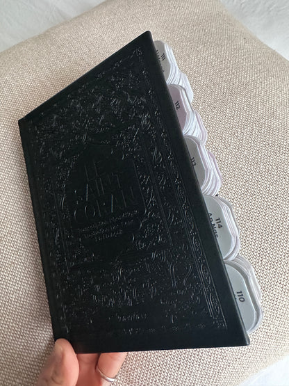 Coran Noir Premium. 114 onglets