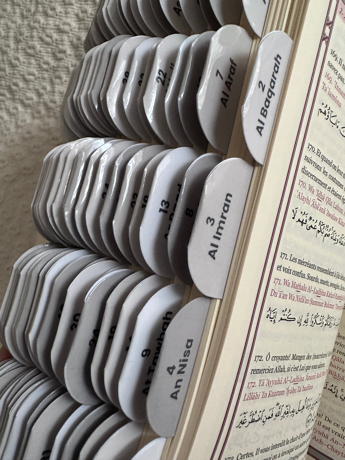 Coran Noir Premium. 114 onglets