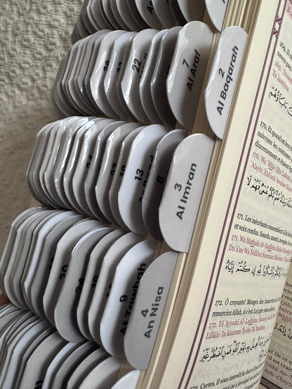 Coran Noir Premium. 114 onglets