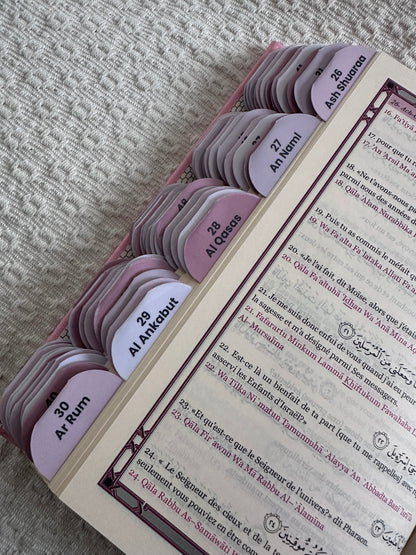 Coran Blanc Premium. 114 onglets.