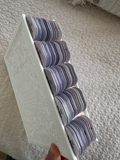 Coran Blanc Premium. 114 onglets.