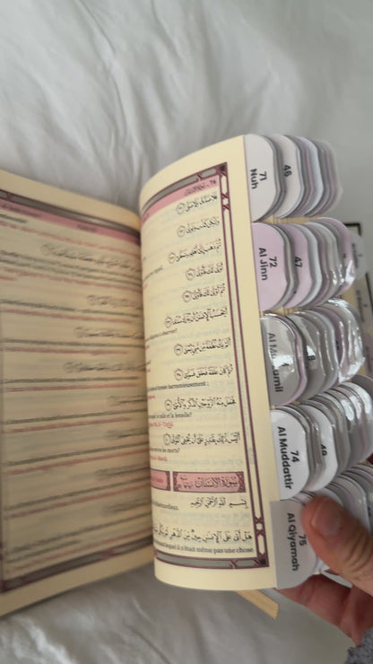 Coran Blanc Premium. 114 onglets.